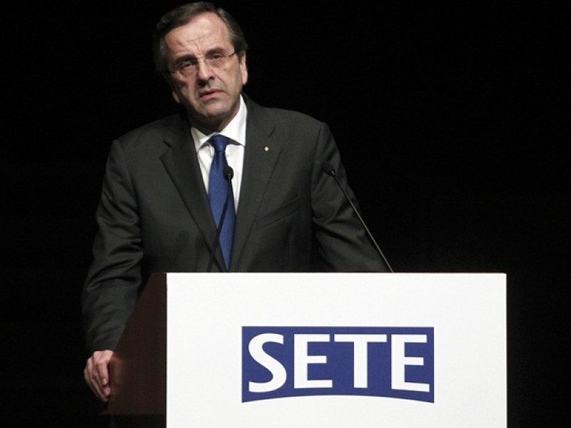 Σαμαράς: "Επενδύσεις 500 εκατ το χρόνο σε υποδομές - Θα μειώσουμε σταδιακά τη φορολογία στον τουρισμό"