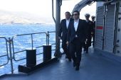 Στη φρεγάτα «Αδρίας» ο Πρωθυπουργός