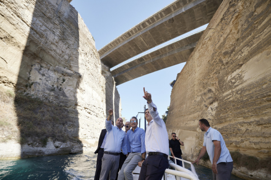 Διώρυγα Κορίνθου:Ανοίγει για 3 μήνες-Το 2023 η ολοκλήρωση του έργου