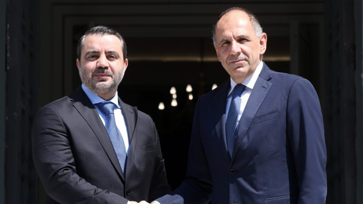 Συνάντηση Γεραπετρίτη με ΥΠΕΞ Συρίας: Μετανάστευση, Δίκαιο της Θάλασσας και προστασία χριστιανικών κοινοτήτων στο επίκεντρο