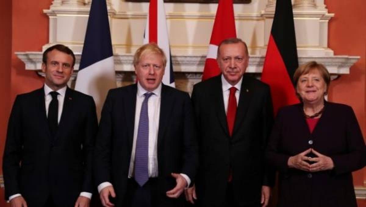 Μέσω... τηλεδιάσκεψης τα είπαν Ερντογάν, Μέρκελ, Μακρόν και Τζόνσον