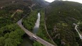 Διακοπή κυκλοφορίας στα Τέμπη