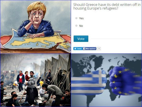FT:Η Ευρώπη ψηφίζει-«Διαγραφή του ελληνικού χρέους με αντάλλαγμα τους πρόσφυγες;»