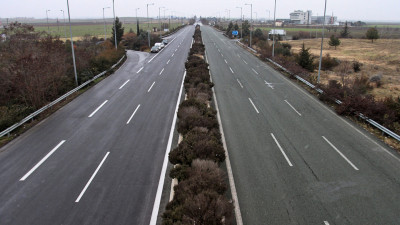 Ανοίγει η Εθνική Οδός Αθηνών-Θεσσαλονίκης για τα βαρέα οχήματα