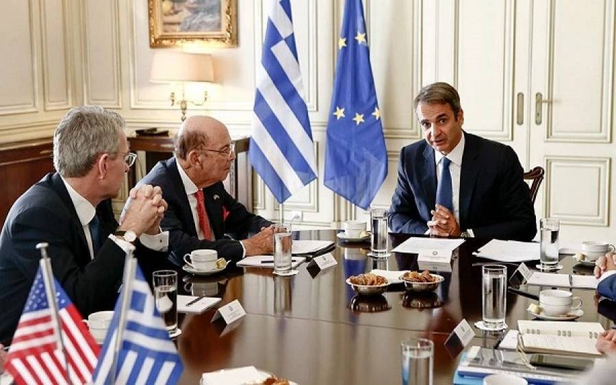 Οι επενδυτικές ευκαιρίες της Ελλάδας στη συνάντηση Μητσοτάκη - Ρος