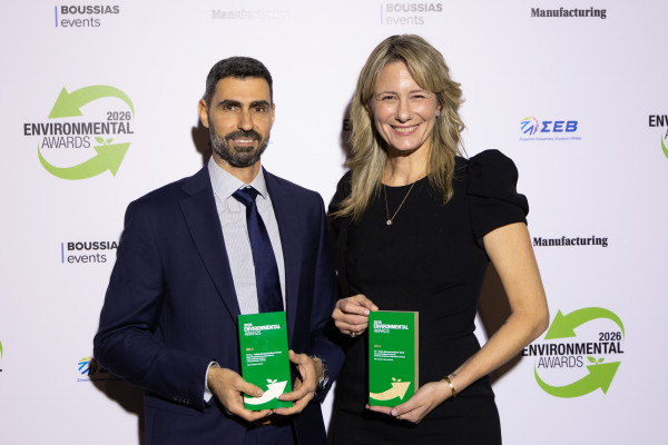 Δύο Χρυσά Βραβεία για την PCT στα Environmental Awards 2026