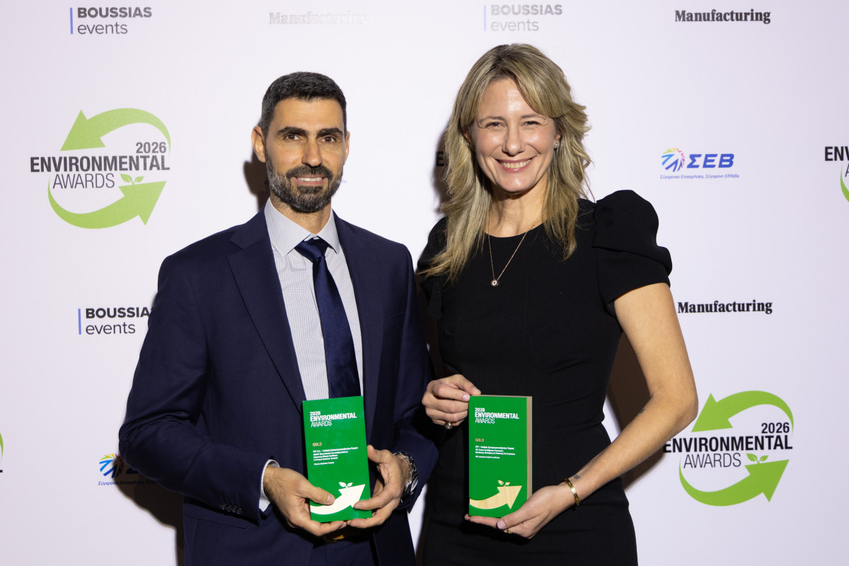 Δύο Χρυσά Βραβεία για την PCT στα Environmental Awards 2026
