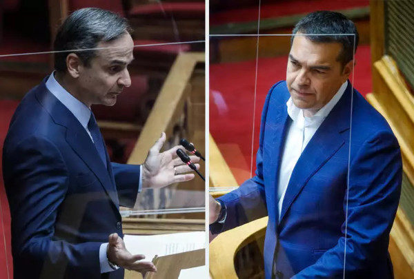 Η ΝΔ... απέκρουσε την πρόταση δυσπιστίας- Προηγήθηκε «μετωπική» Μητσοτάκη-Τσίπρα (videos)