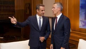 Τηλεφωνική επικοινωνία Μητσοτάκη– Στόλτενμπεργκ για τα ελληνοτουρκικά
