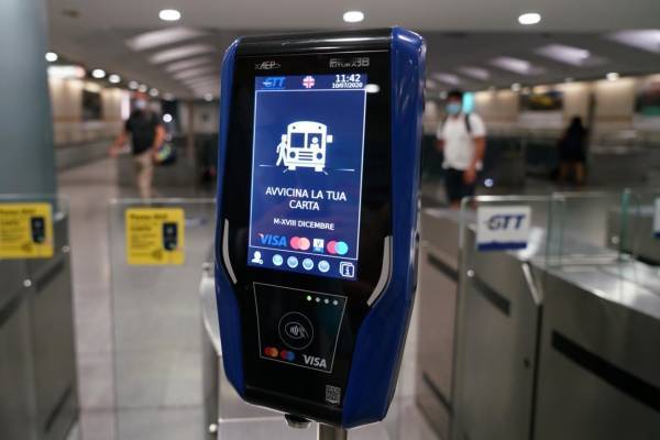 SIA- AEP: Ανέπαφες συναλλαγές στο σιδηροδρομικό και λεωφορειακό δίκτυο του Τορίνο