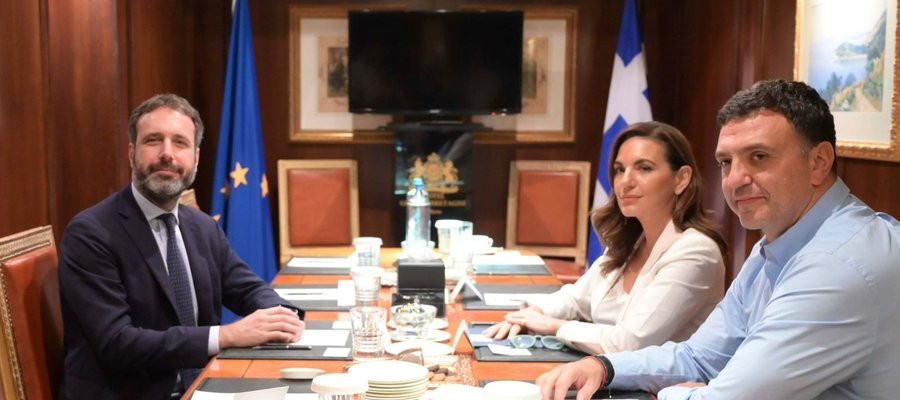 Συνάντηση Κικίλια-Κεφαλογιάννη-Carollo για την κρουαζιέρα στην Ελλάδα: Αναβάθμιση υποδομών και επέκταση προορισμών