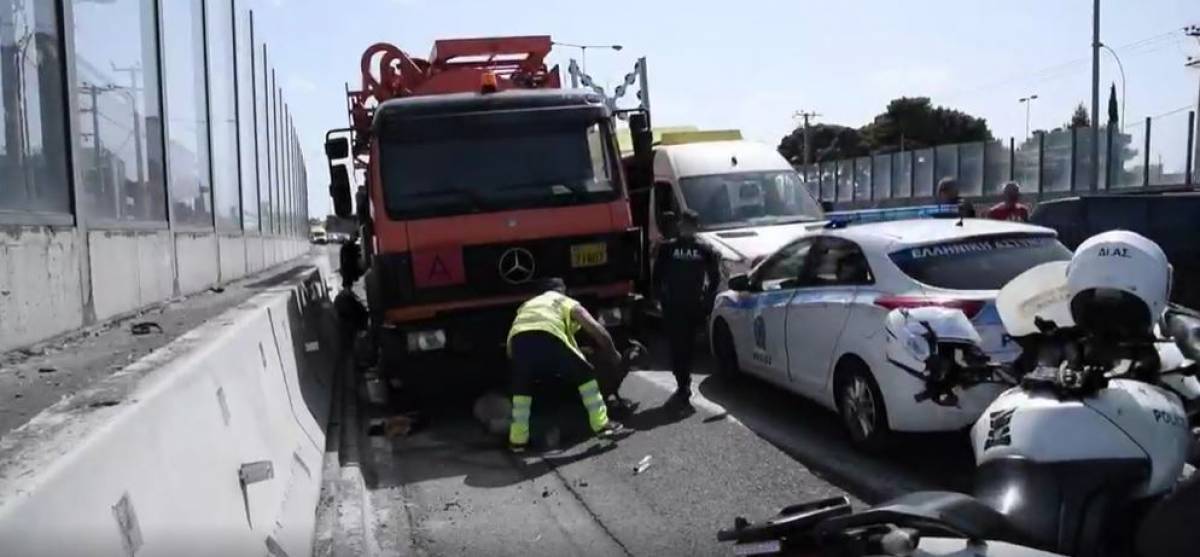 Αποκαταστάθηκε η κυκλοφορία στη λεωφόρο Κηφισού που διεκόπη λόγω πυρκαγιάς