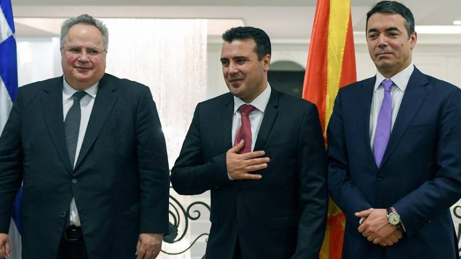 Ανακοινώνεται συμφωνία με τον όρο Μακεδονία-Τι λένε Κοτζιάς και Ζάεφ