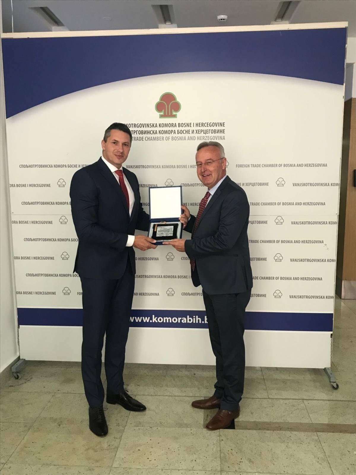 Μνημόνιο Συνεργασίας μεταξύ ΕΒΕΑ και Οικονομικού Επιμελητηρίου του Σαράγεβο