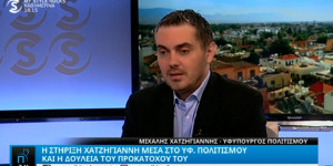 Ο Χατζηγιάννης απαντά στις επικρίσεις για την υπουργοποίησή του