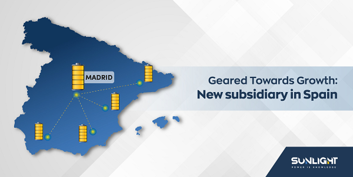 Η Sunlight Group επεκτείνεται μέσω της θυγατρικής της στην Ισπανία