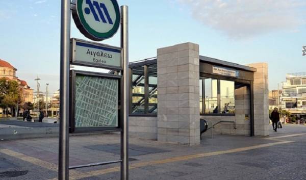 Τηλεφώνημα για βόμβα στο μετρό «Αιγάλεω»