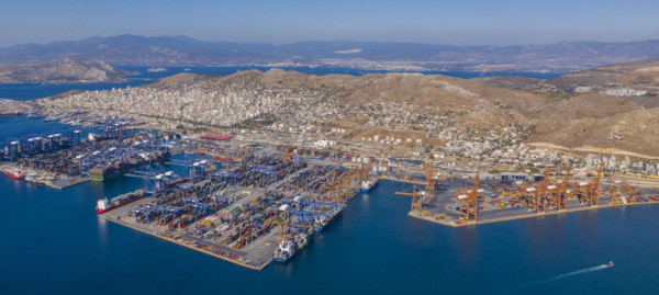 Στην 7η θέση των λιμένων εμπορευματοκιβωτίων της ΕΕ ο Πειραιάς