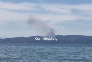 Λουτράκι: Σε ύφεση η πυρκαγιά στην Περαχώρα – Συνελήφθη 70χρόνος Γάλλος