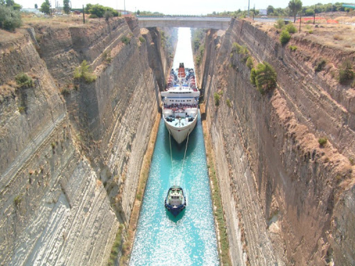 Δόθηκε σε κυκλοφορία η Διώρυγα της Κορίνθου-Ανοιχτή έως τις 2/10