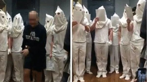 ΗΠΑ: Σπουδαστές πόζαραν με στολή της Κου Κλουξ Κλαν