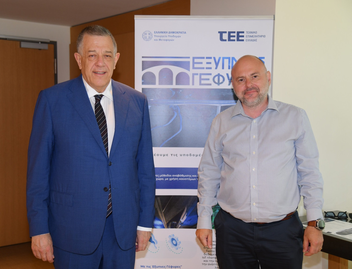 «Έξυπνες Γέφυρες»: Στο επίκεντρο η παρακολούθηση της «υγείας» των υποδομών με σύγχρονα εργαλεία