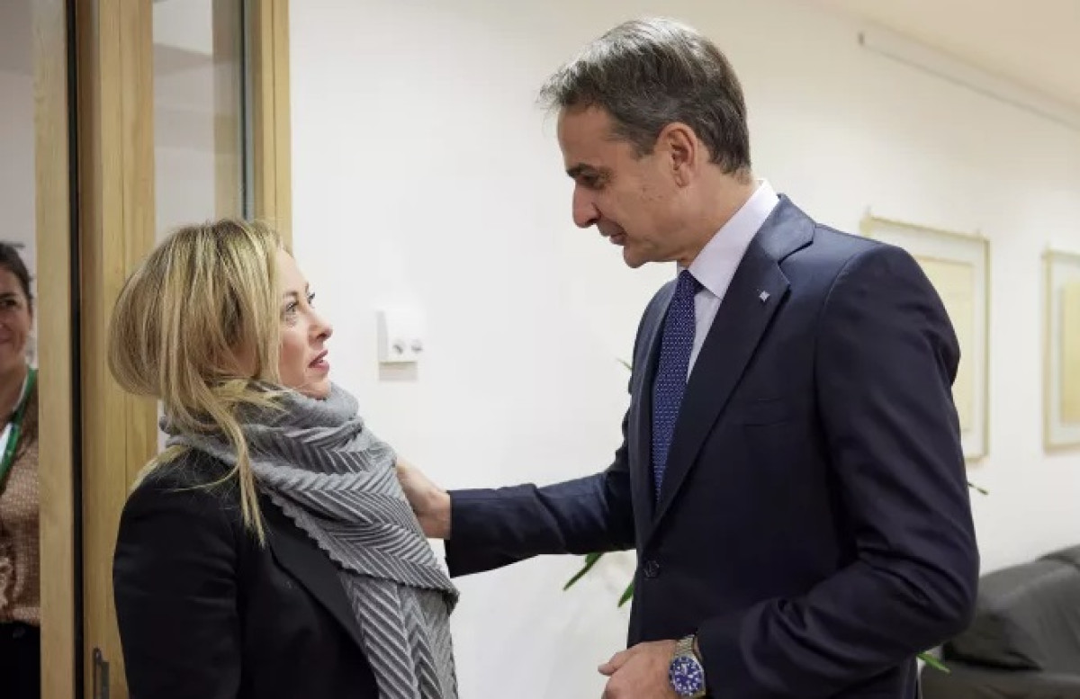 Μητσοτάκης σε Μελόνι: Η επιθετική Τουρκία απειλεί Ελλάδα και σταθερότητα
