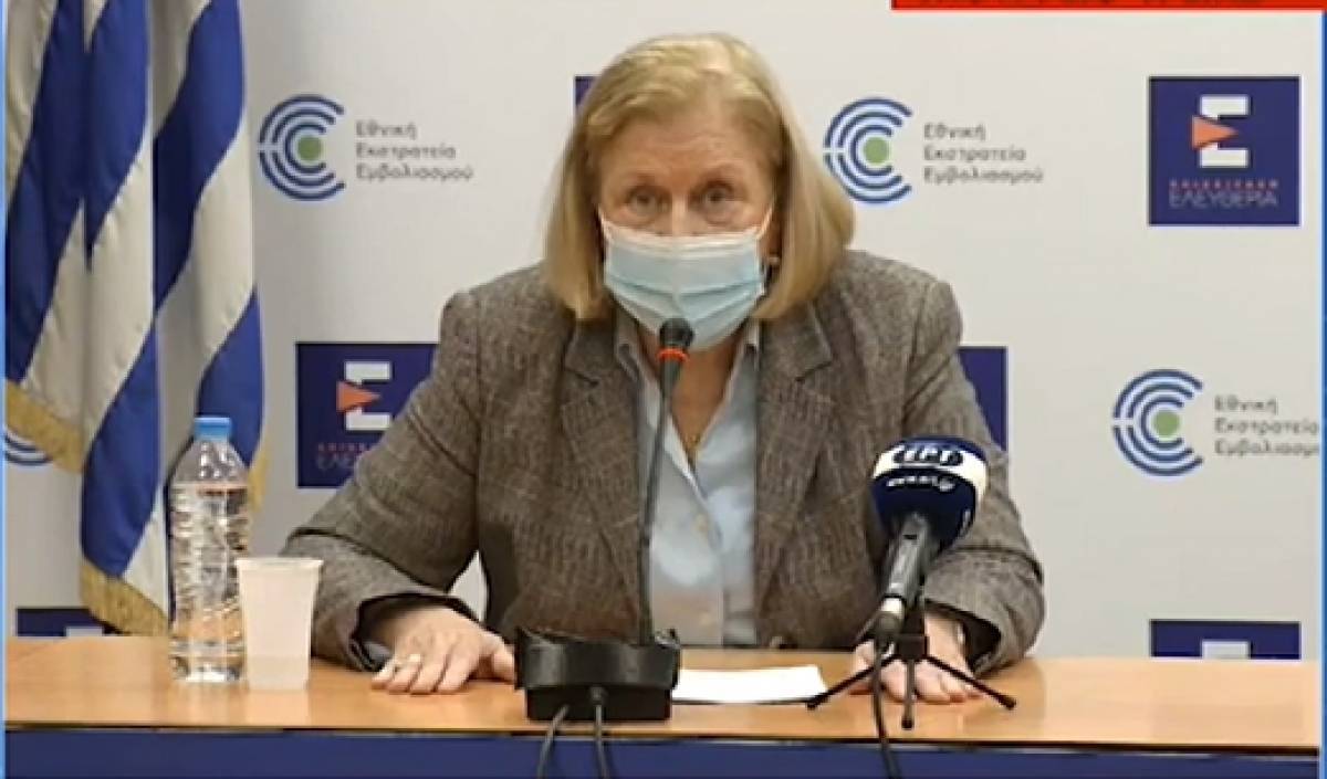 Θεοδωρίδου:Το τρένο του εμβολιασμού ξεκίνησε-Γιατί επιλέχθηκαν οι άνω των 85