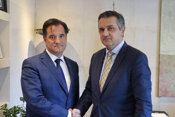 Συνάντηση Γεωργιάδη - Κασαπίδη με ενεργειακή ατζέντα