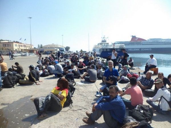 Περισσότεροι από 7.000 μετανάστες έφτασαν στη Μυτιλήνη σε τρεις μέρες