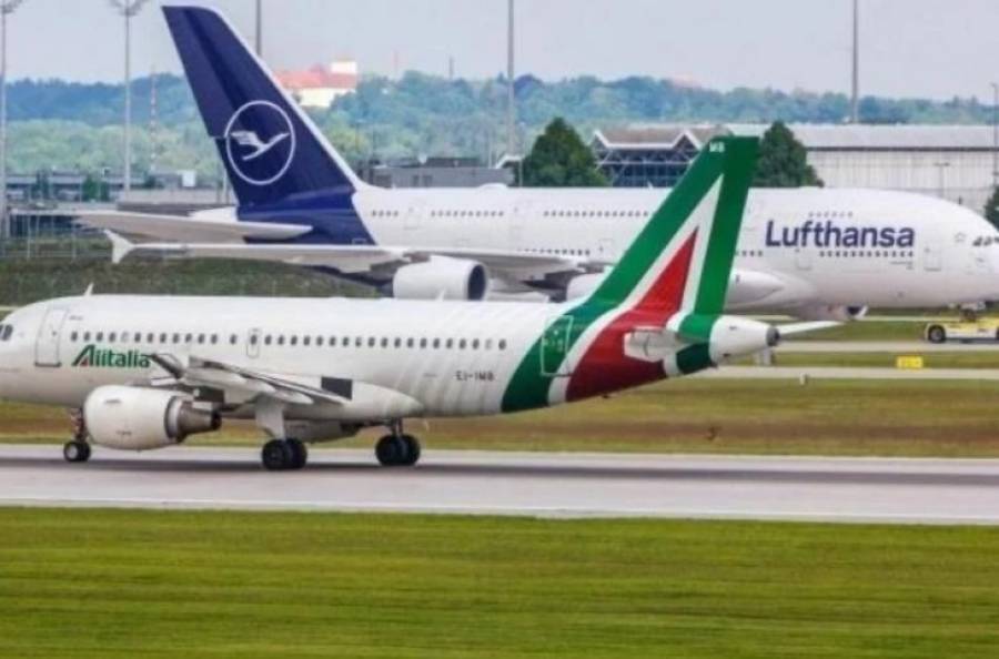 Lufthansa: Σχεδιάζει να αγοράσει 40% της διαδόχου της Alitalia, ITA