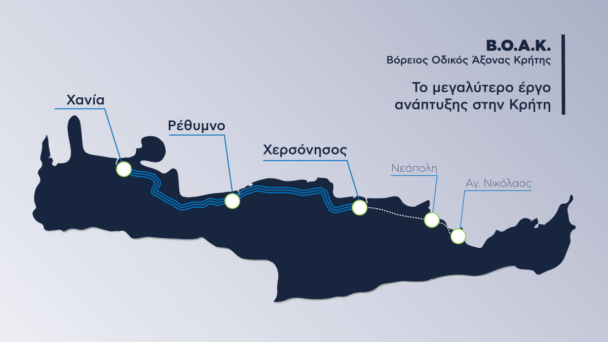 Ισχυρή τριάδα για τον ΒΟΑΚ: Προϋπολογισμός €2 δισ. - Η περίοδος παραχώρησης είναι 35 χρόνια