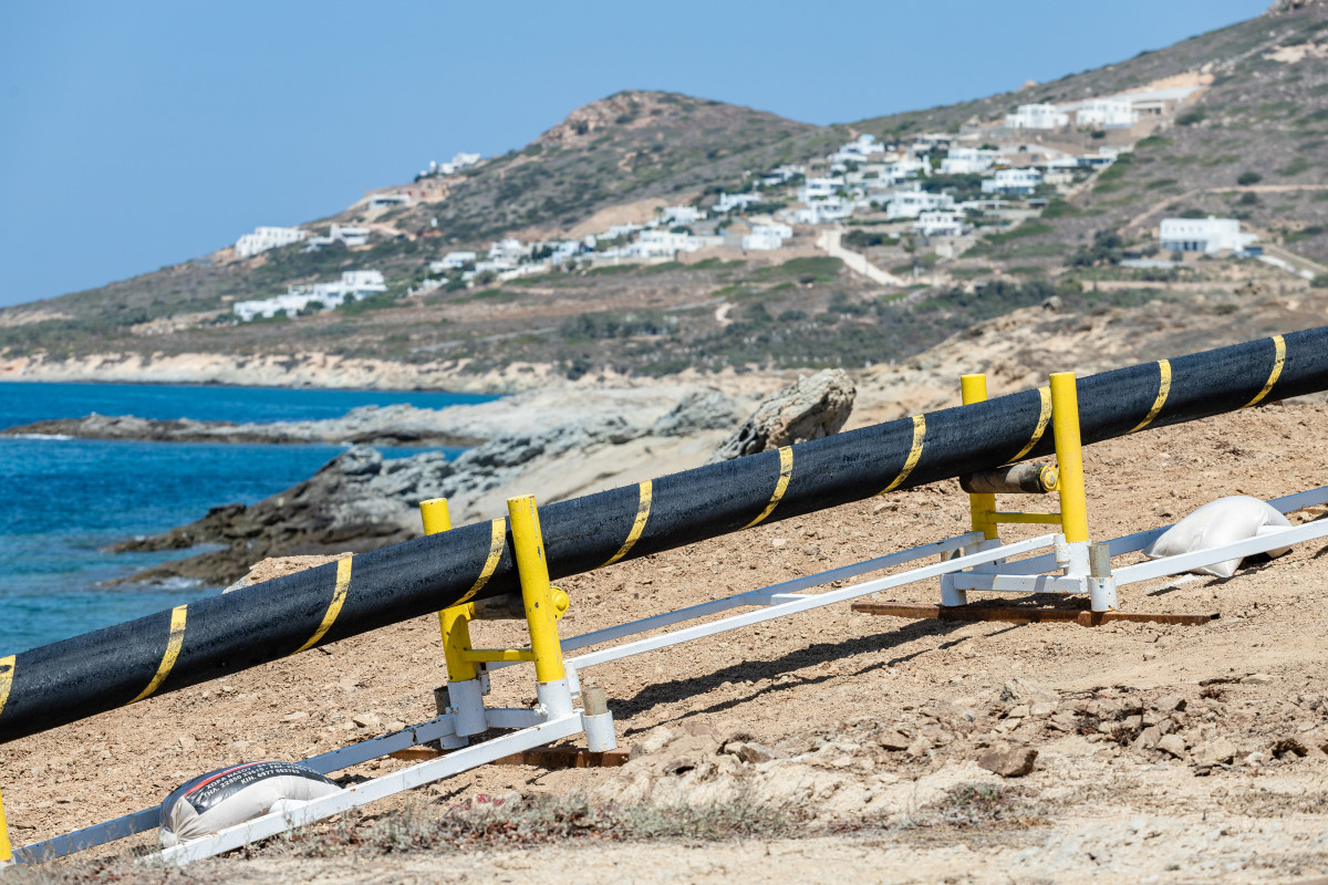 ΑΔΜΗΕ: Κατασκευή καλωδίων ηλεκτρικής διασύνδεσης Φολεγάνδρου, Μήλου, Σερίφου με Σαντορίνη