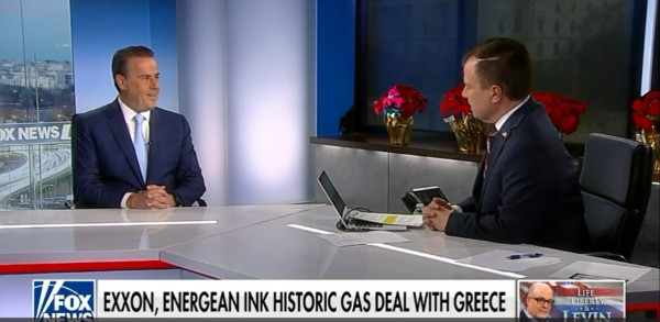 Παπασταύρου στο Fox News: ΗΠΑ και Ελλάδα αναδιαμορφώνουν το ενεργειακό μέλλον της Ευρώπης
