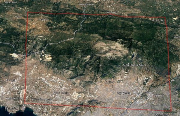 Ενεργοποιήθηκε η Υπηρεσία Copernicus για Ροδόπη, Δυτική και Ανατολική Αττική