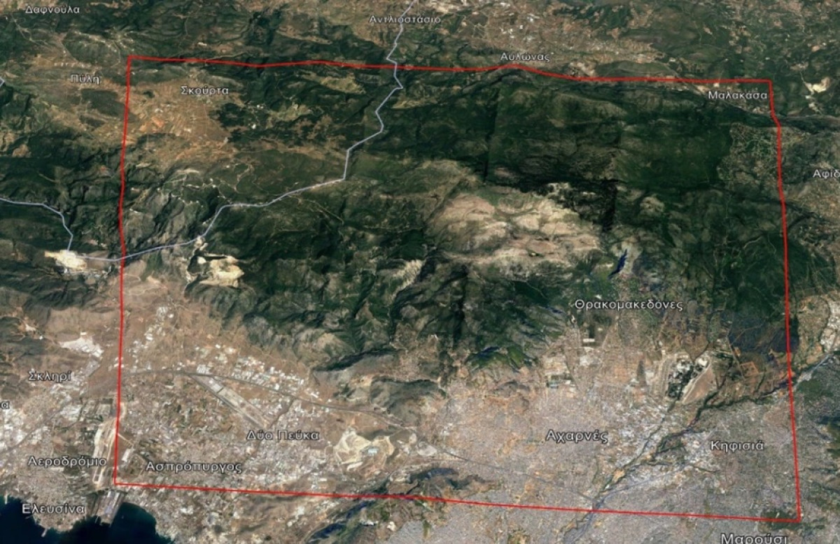Ενεργοποιήθηκε η Υπηρεσία Copernicus για Ροδόπη, Δυτική και Ανατολική Αττική