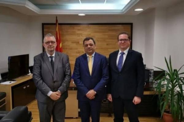 Συνάντηση ΟΛΘ με τον σκοπιανό αντιπρόεδρο