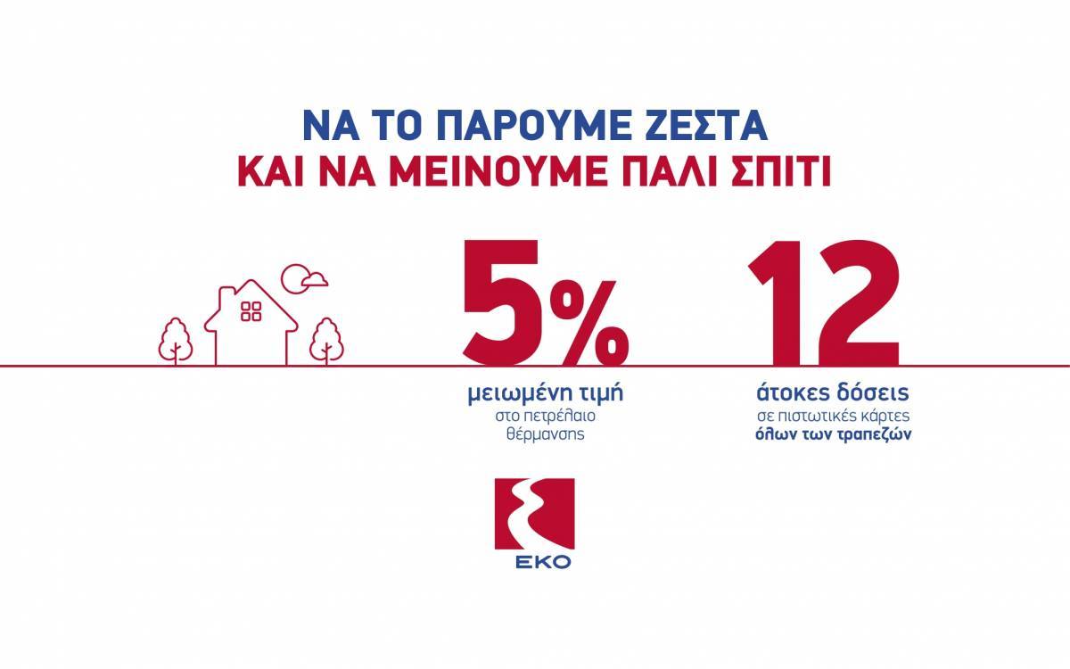 H EKO επαναφέρει τη μεγάλη προσφορά για το πετρέλαιο θέρμανσης