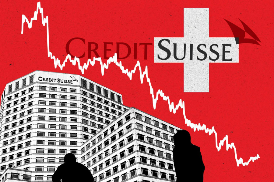 Η Credit Suisse δηλώνει ισχυρή, αλλά εκπέμπει SOS για στήριξη