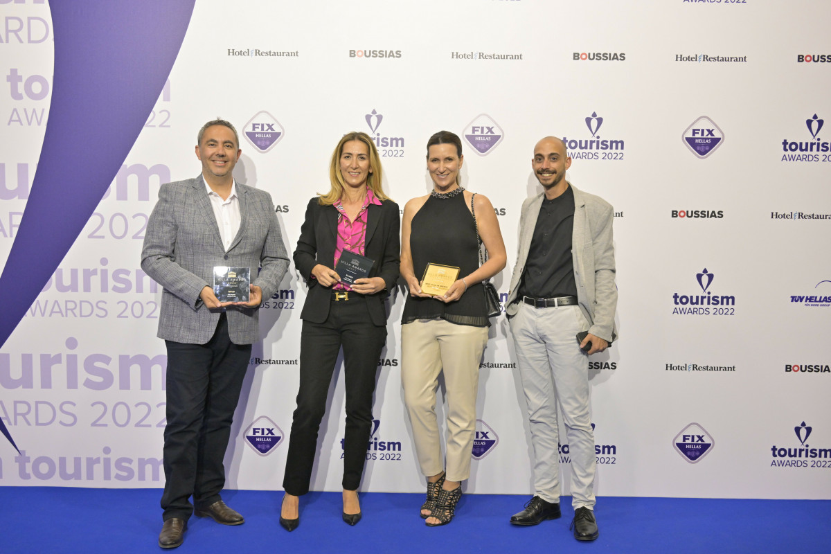Aria Hotels: Ξεχώρισαν στα Tourism Awards 2022 με 7 βραβεία