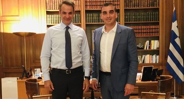 Συνάντηση Μητσοτάκη με τον Δήμαρχο Ελληνικού Αργυρούπολης- Τι συζήτησαν