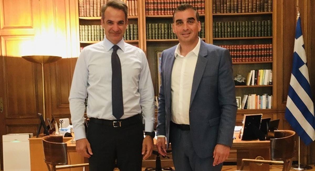 Συνάντηση Μητσοτάκη με τον Δήμαρχο Ελληνικού Αργυρούπολης- Τι συζήτησαν