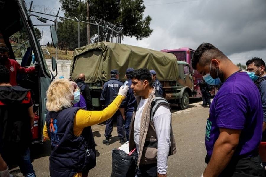 Λέσβος: Κλιμάκιο για τα κρούσματα-Έως 2.000 τεστ στη Μόρια