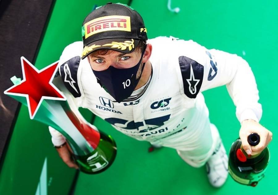 Honda Racing F1: Εκπληκτική νίκη του Gasly στο ιταλικό Grand Prix
