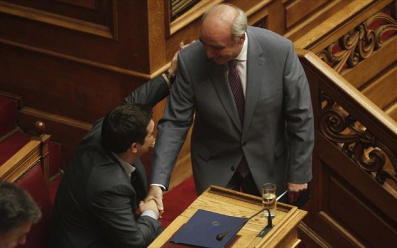 Τηλεφωνική επικοινωνία Τσίπρα-Μεϊμαράκη