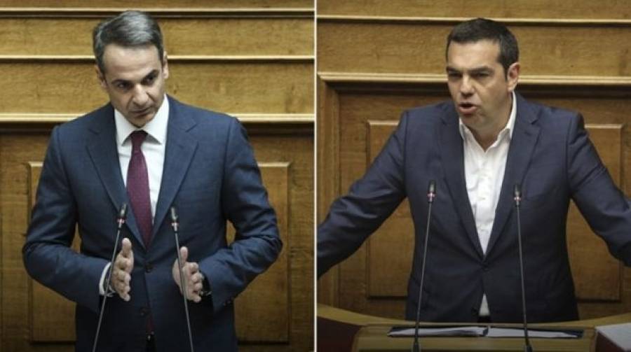 Βουλή: Στην...τελική ευθεία η πρόταση μομφής- «Μονομαχία» Μητσοτάκη-Τσίπρα (δείτε live)