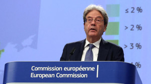 Τζεντιλόνι: Μικρότερη ύφεση στην ευρωζώνη απ' όσο περιμέναμε