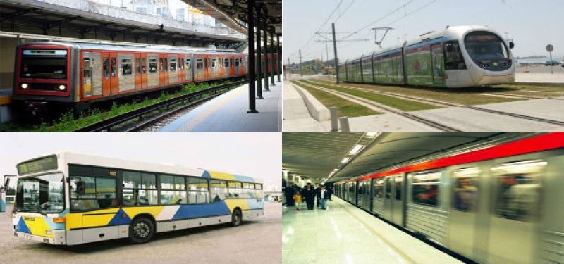 Αναλυτικά η κίνηση των Μέσων Μαζικής Μεταφοράς το Πάσχα