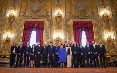 Ιταλία: Ορκίστηκε η νέα φιλοευρωπαϊκή κυβέρνηση του Κόντε