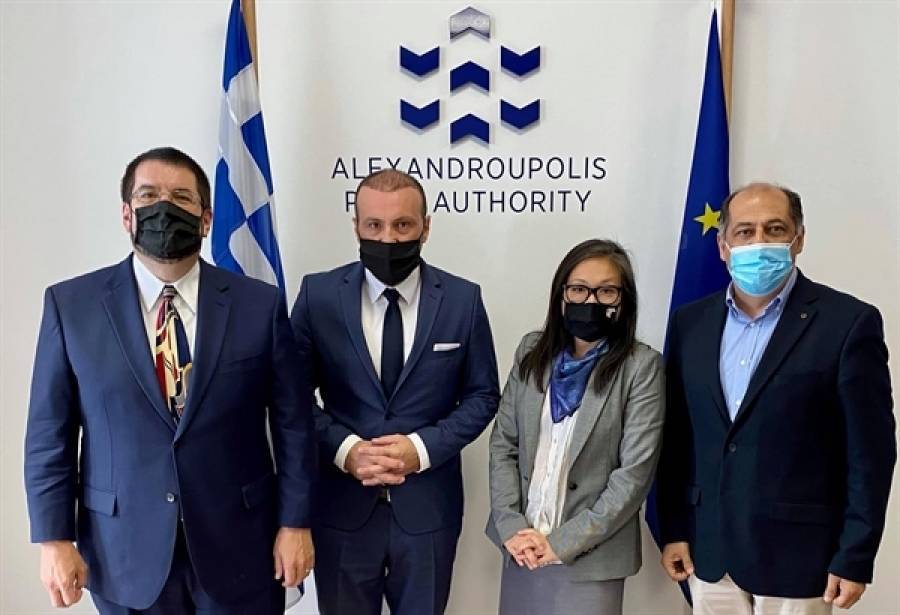Λιμάνι Αλεξανδρούπολης: Στενή ελληνοαμερικανική συνεργασία
